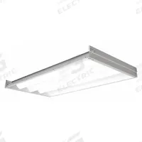 COLUMBIA LIGHTING Recessed Troffer: 2 ft Lg, 2 ft Wd, 3,400 lm, 3500K, 30 W, 120 to 277V AC (MPN LEPC22-35MLG-LL-EDU). Key specifications — attr1261884: 120 to 277V AC; attr1261878: COLUMBIA LIGHTING; attr1261883: U-Bend T8; attr1261870: 3500K; attr1261880: Yes.