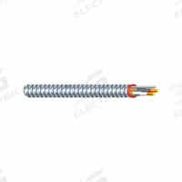 SOUTHWIRE Metal Clad Cable: 12 AWG, 2 Conductors, Copper, 25 ft, Aluminum, Std, THHN/THWN (MPN 61023121). Key specifications — Brand: SOUTHWIRE.
