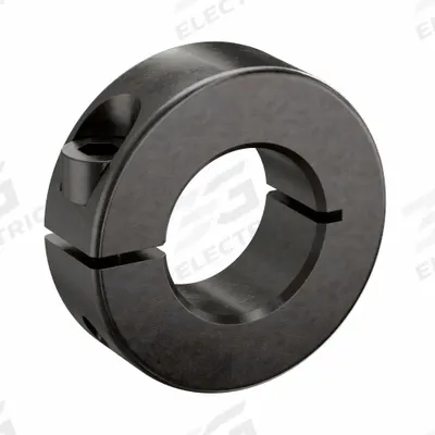 RULAND MANUFACTURING Shaft Collar: 1-Piece, Metric, Round, Clamp-On, 23 mm Bore Dia - Steel Shaft Collars