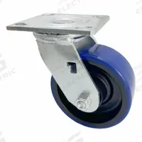 APPROVED VENDOR Plate Caster: Swivel, No Brake, Polyurethane, 5 in Wheel Dia, 2 in Wheel Wd, Plain (MPN 29XU51). Key specifications — Wheel Bearing Type: Plain; Wheel/Tread Color: Blue; Brand: APPROVED VENDOR; Caster Type: Swivel.