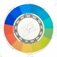 HACH Color Disc: 990100, pH, 1/4 in Overall Ht, 4 3/8 in Overall Wd, 3 7/8 in Overall Dp. Key specifications — Product Type: Color Disc; Manufacturer Part Number: 990100; Brand: HACH; Test Parameters: pH.