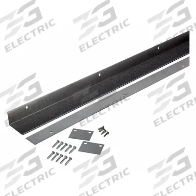 NATIONAL GUARD Fire and Smoke Seal: Screw-In Mounting, Stainless Steel, 3 ft Overall Lg - Fire Door Seals & Shims