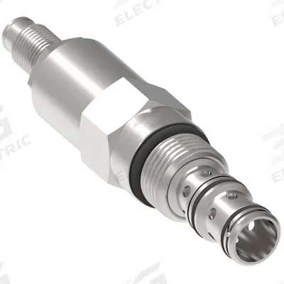 CHAR-LYNN Pressure Control Valve: Screw Adjustment, C-12-3 Valve Cavity Size, Pressure - Pressure Control Cartridge Valves
