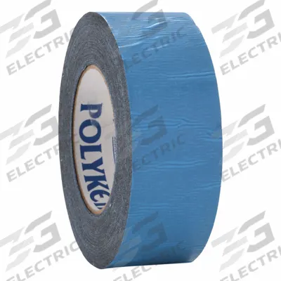 POLYKEN Carpet Mounting Tape: 108FR, 2 7/8 in Wd, 25 1/8 yd Lg, 15 mil Thick, Rubber - Double-Sided Carpet Mounting Tape