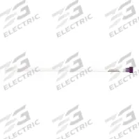 CHEMGLASS NMR Tube: NMR Tube, 5 mm Body Dia, 203.2 mm Overall Ht, Colorless, Glass, Round (MPN C-S-5-400-8). Key specifications — Graduated: No; Includes Closure: Yes; Body Color: Colorless; Brand: CHEMGLASS; Bottom Shape: Round.