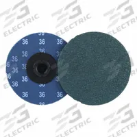 WEILER Coated Abrasive Blending Disc: TS, 3", Zirconia Alumina, 36 Grit, Proprietary Wt Cloth (MPN 60791). Key specifications — Brand: WEILER; Series: Tiger Zirc.