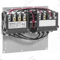 SIEMENS NEMA Magnetic Contactor: Reversing, 3 Poles, NEMA Size 1, 27 A, 120V AC (MPN 43DP32AF). Key specifications — Brand: SIEMENS.