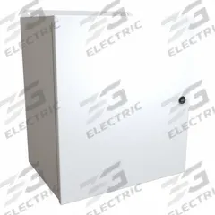 HAMMOND Electrical Enclosure: Steel, 16 in x 14 in x 10 in, NEMA 12/13/3R/4, w/Panel, Solid Cover (MPN EJ161410LG). Key specifications — Closure Method: Latches; Brand: HAMMOND; Knockouts: Not Included.