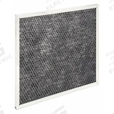 GRAINGER Range Hood Filter: 11 in x 12 in x 1 in, Aluminum - Kitchen Exhaust Fan Mesh Air Filters