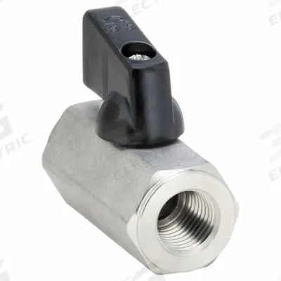 APPROVED VENDOR Manual Two-Way Ball Valve: 1/4 in Nominal Valve Size, 316 Stainless Steel - Mini Stainless Steel Ball Valves