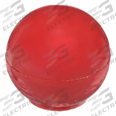 DAVIES Hand Knob: Ball, Thermoset, 3/8"-16 Thread, 20 mm Thread Lg - Ball Knobs with Threaded Hole