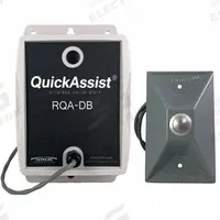 RITRON Quick Assistance Button: RQA-151M-DB-Pack, VHF MURS (No License Required), Gray/Silver. Key specifications — Manufacturer Part Number: RQA-151M-DB-Pack; Brand: RITRON; Color: Silver; Radio Band: VHF MURS (No License Required); Includes: Externally Mounted Push-Button Assembly with 36 in of Wire.