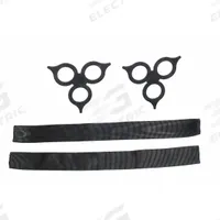 LOCKJAW Synthetic Shackle Kit: Soft Shackles, HMPE/Polyethylene, (2) Lock Rings/(2) Sleeves, 2 PK (MPN 16-056312). Key specifications — Manufacturer Part Number: 16-056312; Compatible Shackle Type: Soft Shackles; Includes: (2) Lock Rings; Material: Polyethylene; Brand: LOCKJAW.