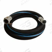 Suction and Discharge Hose: 6 in Hose Inside Dia., 150 psi, Black, 6 in x 6 in Fitting Size (MPN RSG600-20CN). Key specifications — Temp. Range: -25° to 200°F; Hose Color: Black; Brand: CONTINENTAL.