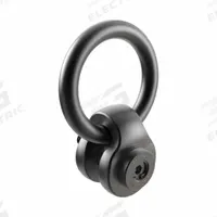 JERGENS Hoist Ring: Pivot/Swivel, Black Oxide-Coated Steel, M20-2.50, Max. 5,045 lb, Lifting/Pulling (MPN 47355). Key specifications — Brand: JERGENS; Thread Size: M20-2.50; Operation: Lifting.