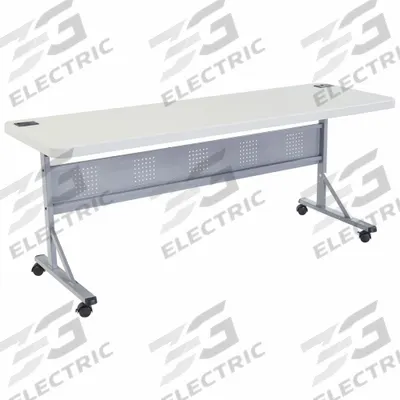 NATIONAL PUBLIC SEATING Seminar/Training Table: Speckled Gray, 29 1/2 in, 72 in Table Lg - Nesting Seminar & Training Tables