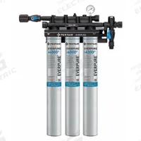 PENTAIR/EVERPURE Water Filtration System: 0.5 micron, 5 gpm, 26 1/4 in Overall Ht (MPN EV932503-75). Key specifications — Product Type: Ice Machine System; Filter Media: Polyphosphate; Brand: PENTAIR/EVERPURE; Reduces: Chlorine Odor.