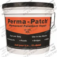 PERMA-PATCH Cold Patch: PP-30-FP, Limestone Asphalt Mix, 30 lb Container Size, Pail, No VOC. Key specifications — Series: PP-30-FP; Brand: PERMA-PATCH.