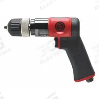 CHICAGO PNEUMATIC Air-Powered Drill: 3/8 in Chuck, Light Duty, 3,000 RPM, 0.6 hp, Keyless (MPN CP9287C). Key specifications — attr1320790: CHICAGO PNEUMATIC.