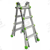 LOUISVILLE LADDER Multipurpose Ladder: 6 Configurations, Aluminum, 300 lb Load Capacity, 29 lb Wt (MPN L-2099-18). Key specifications — Brand: LOUISVILLE LADDER.