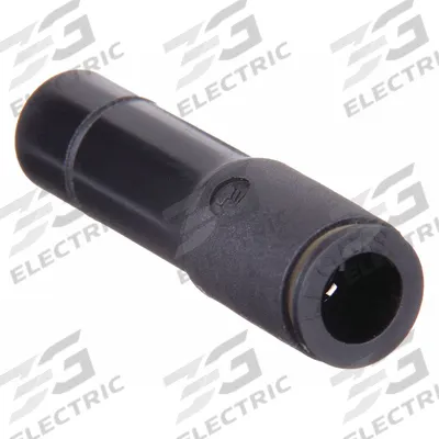 LEGRIS Push-Fit Adapter Fitting: 10 mm OD x 12 mm OD Size, Push-to-Connect x Push-to-Connect - Nylon & Nickel-Plated Brass Tube Fittings