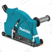 MAKITA Dust Guard: For Use With Angle Grinders, For 9 in Max Wheel Dia (MPN 198509-5). Key specifications — attr1254963: MAKITA; attr1254938: Reduce Dust During Cutting Applications; attr1254942: Dust Guard; attr1254946: 373VY4; attr1254941: Angle Grinders; attr1254943: XAG13.