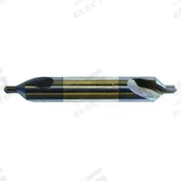 KEO Center Drill: Plain Type, #8, 82°, 3 1/2 in Overall Lg, AlTiN Coated High Speed Steel (MPN 906-001-901). Key specifications — Brand: KEO; End Type: Double End.