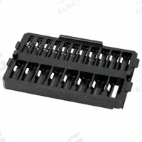 MILWAUKEE PACKOUT Socket Tray: 8 1/16 in W x 12 in D x 1 7/16 in H, Plastic, Black (MPN 49-66-6831). Key specifications — attr1120253: MILWAUKEE; attr1120340: Plastic; attr1120341: Black.