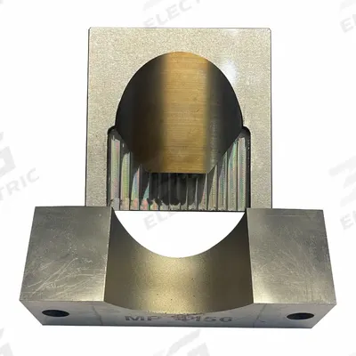 METALPRO Pipe Notcher Die: MP4150, 40 ton_45 ton_50 ton Compatible Ironworker Size - Notching Dies