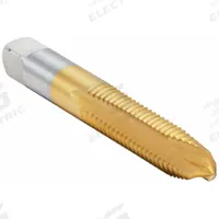 WIDIA GTD Spiral Point Tap: 1/2"-13 UNC, H3, 3 Flute, Plug Chamfer, TiN Coated High Speed Steel (MPN 19116)