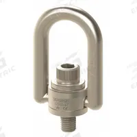 ADB HOIST RINGS Hoist Ring: Pivot/Swivel, Nickel-Plated Steel, 5/8"-11, Max. 4,000 lb (MPN EN33614). Key specifications — Brand: ADB HOIST RINGS; Thread Size: 5/8"-11; Operation: Lifting.