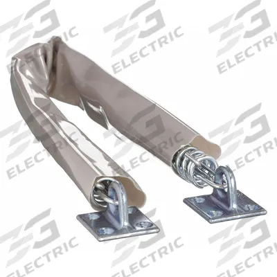 APPROVED VENDOR Crash Chain: Crash Chain, 1 1/8 in Overall Ht, 20 1/2 in Overall Lg - Screen Door Hardware