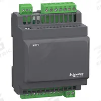 SCHNEIDER ELECTRIC PLC: (5) Analog, (4) Digital/(5) Analog, 100 to 240V AC (MPN TM171OBM14R). Key specifications — attr211240: SCHNEIDER; attr1072668: Clock Included; attr1075941: (5) Analog; attr1075943: (4) Digital.