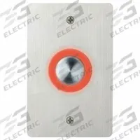 ESSEX Exit Push Button: 4 1/2 in Ht, 1 1/4 in Dp, 2 3/4 in Wd, Gray, Gray – Stainless Steel, Gray (MPN PEB-2SBLANK). Key specifications — Color: Gray; Product Type: Exit Push Button; Operation Type: Push Button; ADA Compliant: No; Brand: ESSEX.