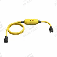 APPROVED VENDOR Line Cord GFCI: Manual Reset, 6 ft Lg, 12/3, 5-20P Plug, 20 A Current, 125V AC, SJTW (MPN 875LE7). Key specifications — NEMA Plug Configuration: 5-20P; NEMA Receptacle Configuration: 5-20R; Brand: APPROVED VENDOR; Voltage: 125V AC.