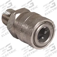 MI-T-M Quick-Connect Coupler: 1/4 in (M)NPT, 1/4 in (F) Quick Connect (MPN 17-0020)