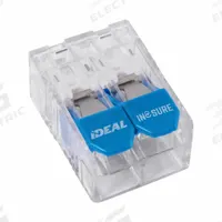 IDEAL Lever Wire Connector: 2 Port, 22 AWG – 10 AWG Solid Wire Size Range, 30 A, 600 V (MPN 30-35L32J). Key specifications — attr1307071: IDEAL; attr1307104: Lever; attr1351713: In-Sure™ Lever.