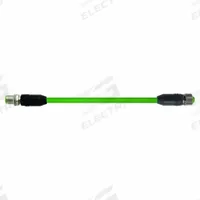 MURRELEKTRONIK Cordset: M12 Male Straight x M12 Female Straight, 3 m Lg, PUR, Green, Y Coding (MPN 7000-47051-8310300). Key specifications — Brand: MURRELEKTRONIK; Cable Jacket Color: Green; End 1 Coding: Y; End 2 Coding: Y; IP Rating: IP65.