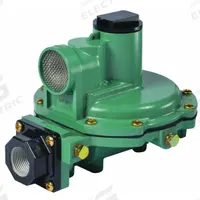 FISHER LPG Pressure Regulator: Lever-Acting Gas, 1,000,000 BtuH Gas Capacity, Aluminum, NPT x NPT (MPN R622-DFG). Key specifications — Brand: FISHER LPG; Body Material: Aluminum.