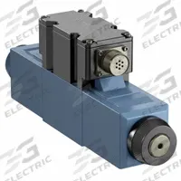 VICKERS Hydraulic Directional Valve: 5.3 gpm Max Flow Rate, D03 NFPA Size, Three Positions, Tank (MPN 02-146721). Key specifications — attr1018253: VICKERS; attr1018274: D03; attr1018283: Tank; attr1018249: 02-146721; attr1018300: Electrical; attr1018289: KDG4V.