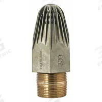 EXAIR Air Gun Nozzle: Aluminum/Zinc, 4 15/16 in Extension Lg, 1 1/4 in Male NPT Thread Size (MPN 1119). Key specifications — attr66384: Hard-Hitting Force; attr66393: Zinc; attr66401: Yes.