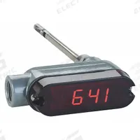 DWYER Air Velocity Transmitter: 4 mA to 20 mA, 32°F to 140°F, 641-6-LED, 250 fpm to 15,000 fpm, LED. Key specifications — Air Velocity Accuracy: +/-3% (32 to 122 °F); Brand: DWYER; Manufacturer Part Number: 641-6-LED; Calibration Certificate: Not Included.