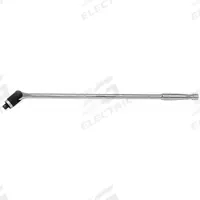 WESTWARD Breaker Bar: 3/8 in Drive, 15 in Lg, Smooth Grip, Alloy Steel, Chrome (MPN 5TZD9). Key specifications — attr1205663: Chrome; attr1205652: WESTWARD; attr1205649: Smooth; attr1205662: Alloy Steel.