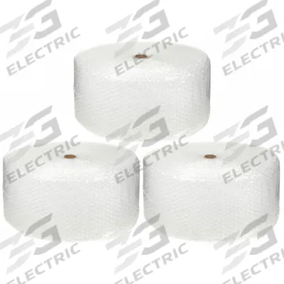 APPROVED VENDOR Bubble Rolls: 5/16 in Bubble Size, 16 in Roll Wd, 375 ft Roll Lg, Clear - Standard Bubble Rolls