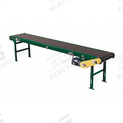 ASHLAND CONVEYOR Belt Conveyor: 18 in Belt Wd, 475 lb Max Load Capacity, 110V AC, 60 fpm Speed - General Purpose Slider Bed Belt Conveyors