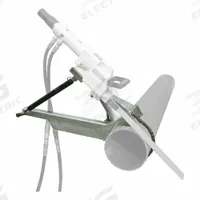 CS UNITEC Hacksaw Pipe Clamp: 12 in Pipe Size - Max, 4 in Pipe Size - Min, Affixing Hacksaw to Pipes (MPN 5 1208 9990). Key specifications — attr1341663: CS UNITEC; attr1341666: Hydraulic Hacksaw.