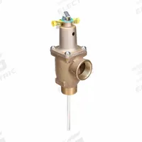 WATTS Temperature and Pressure Relief Valve: Section IV ASME Section, MNPT x FNPT, Bronze (MPN F163725). Key specifications — Brand: WATTS; Body Material: Bronze.
