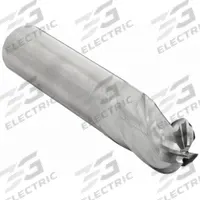 CLEVELAND Ball End Mill: Carbide, 4 Flute, 1/2" Mill Dia, 2" LOC, 4" OAL (MPN C63562)
