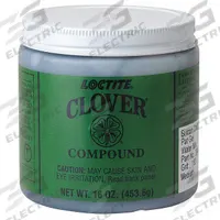 CLOVER Silicon Carbide Gel Water Mix: Water-Soluble, 180 Grit, Grade D, 1 lb (MPN 232959). Key specifications — Grade: D; Brand: CLOVER.