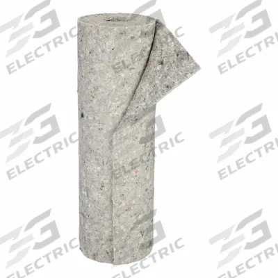 PIG Filter Pad Roll: Oil, 36 in x 25 ft, Poly Bags, 25 gal Oil Capacity/EA - Filter Rolls